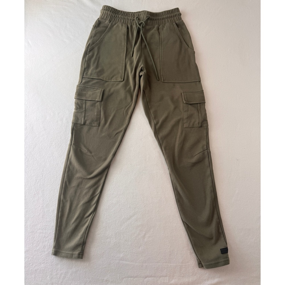 Alphalete Identity Women's Medium Olive Cargo Jogger Pants Utility Streetwear